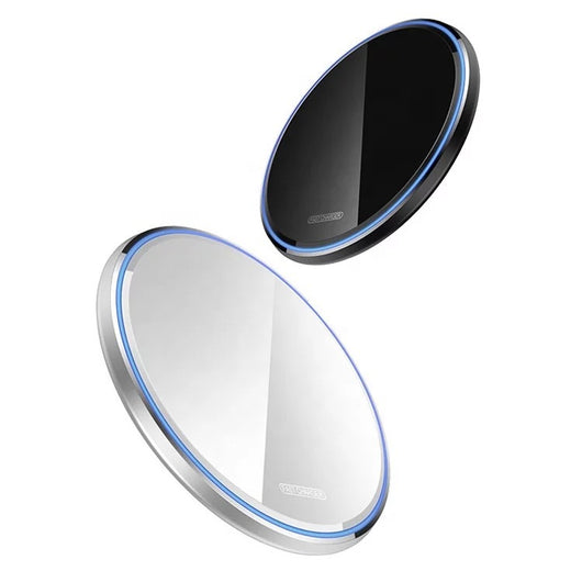 Cargador Inalámbrico Qi 15W Compatible con iPhone y Samsung - VIKEFON