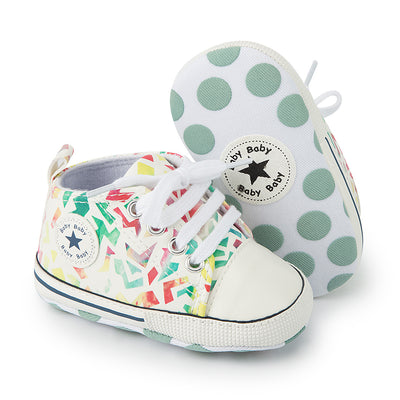 Zapatillas de Lona para Bebé con Diseño Graffiti - Suela Suave - Image 2