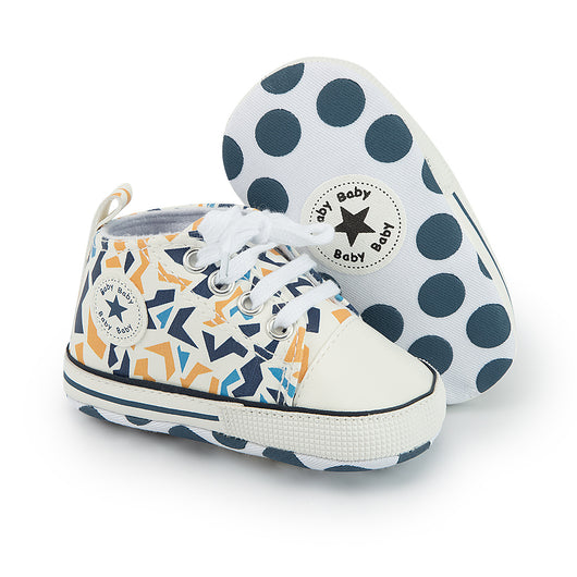 Zapatillas de Lona para Bebé con Diseño Graffiti - Suela Suave - Image 4