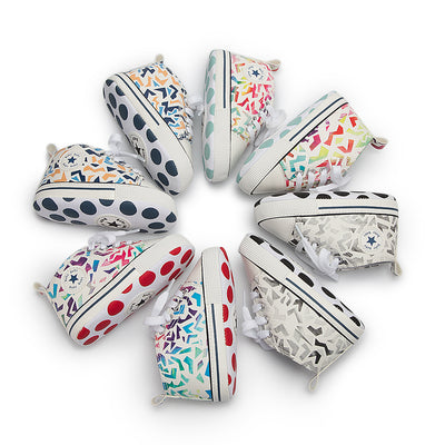 Zapatillas de Lona para Bebé con Diseño Graffiti - Suela Suave