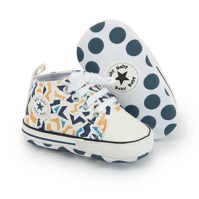 Zapatillas de Lona para Bebé con Diseño Graffiti - Suela Suave - Image 9