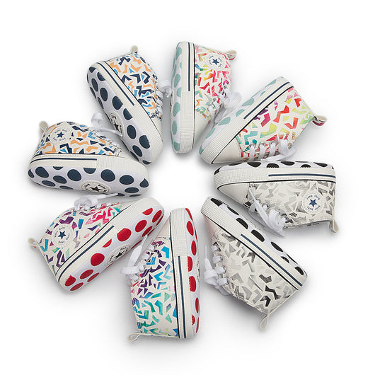 Zapatillas de Lona para Bebé con Diseño Graffiti - Suela Suave - Image 10