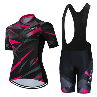 Conjunto Deportivo de Ciclismo Manga Corta para Hombre y Mujer - Image 7