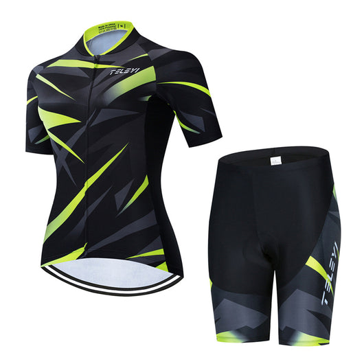 Conjunto Deportivo de Ciclismo Manga Corta para Hombre y Mujer - Image 9