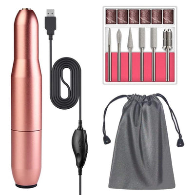 Pluma Pulidora de Uñas Eléctrica Compacta con Velocidad Ajustable - Image 11