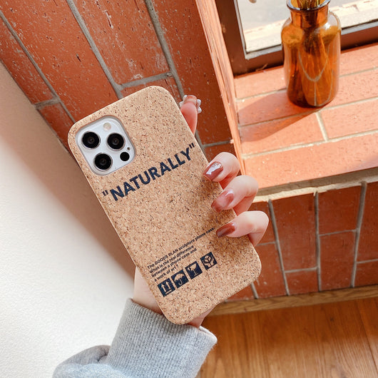 Funda de Cuero para iPhone con Diseño de Grano de Madera Natural - Image 11