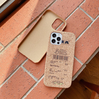 Funda de Cuero para iPhone con Diseño de Grano de Madera Natural - Image 20