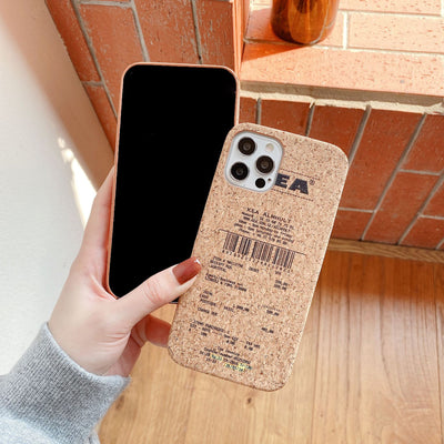 Funda de Cuero para iPhone con Diseño de Grano de Madera Natural - Image 16