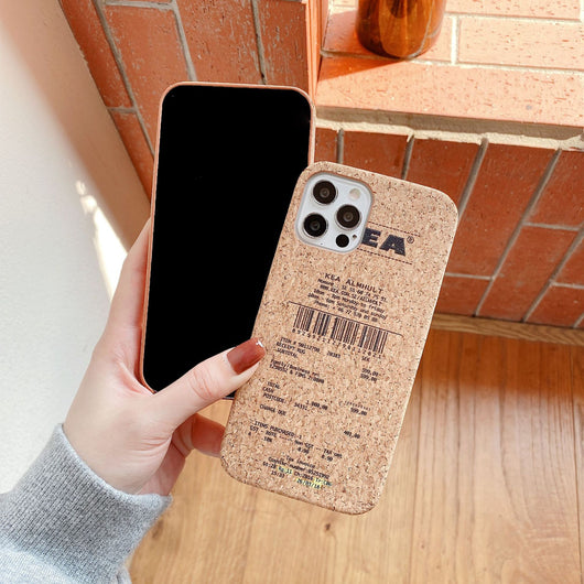 Funda de Cuero para iPhone con Diseño de Grano de Madera Natural - Image 16