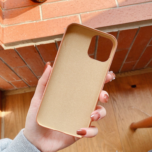 Funda de Cuero para iPhone con Diseño de Grano de Madera Natural - Image 23