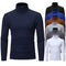 Camiseta Masculina Ajustada Gola Alta Manga Longa