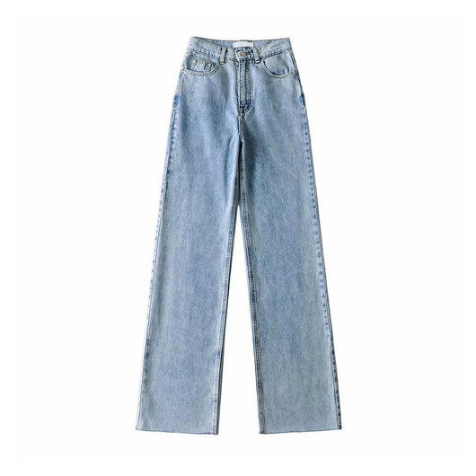 Jeans Blancos Cintura Alta Ajustados - Image 8