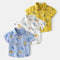 Playera Infantil de Verano con Estampado Cartoon Estilo Coreano