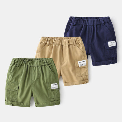 Pantalones Cortos de Verano para Niños - Diseño de Cinco Puntos