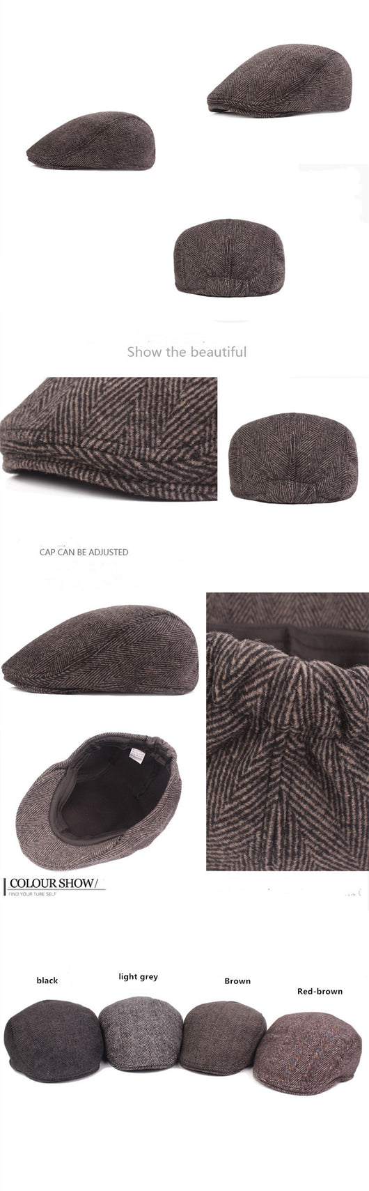 Boina Clásica Unisex para Otoño e Invierno - Image 6