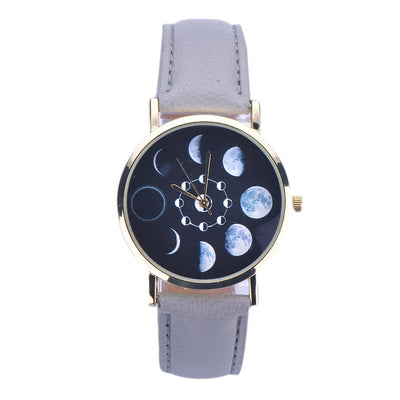 Reloj de Cuarzo para Dama con Correa de Moda y Diseño Luna - Image 11