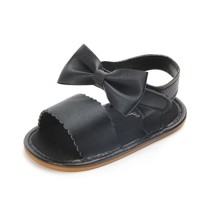 Sandalias para Bebé con Moño - Zapatos de Cuero PU Suave - Image 16