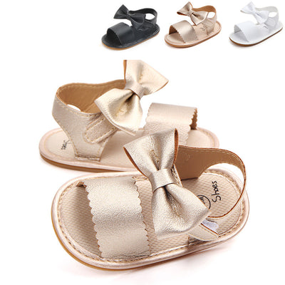 Sandalias para Bebé con Moño - Zapatos de Cuero PU Suave - Image 17