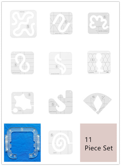 Kit de Plantillas para Patchwork con Formas Huecas - Image 20