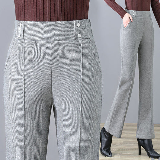 Pantalones Casuales Slim Fit Adelgazantes de Corte Holgado - Image 3