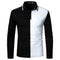 Camisa Polo Manga Larga Hombre con Costuras Bicolor