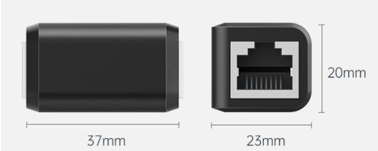 Adaptador Conector RJ45 de Paso Directo para Red Ethernet de Alta Velocidad - Image 6