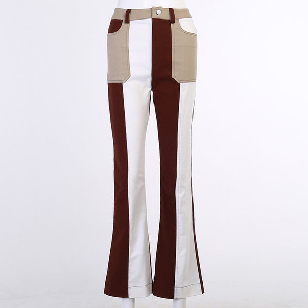 Jeans Slim Fit con Costuras Decorativas La