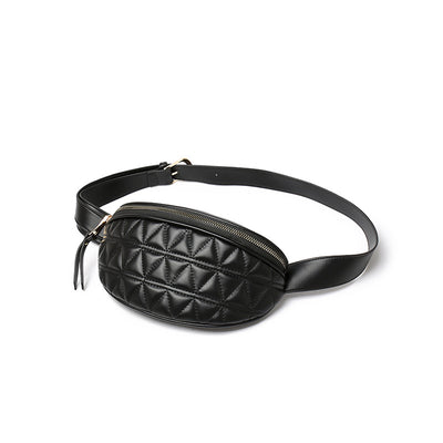 Bolsa de Cintura con Bordado Lingge para Mujer - Image 10