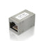 Adaptador Extensor RJ45 Gigabit para Cable de Red Dual Pass