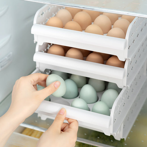 Organizador de Huevos Compacto para Refrigerador