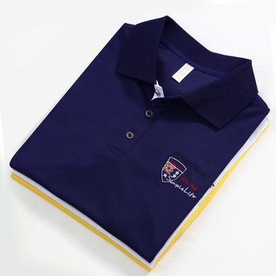 Polo Casual de Manga Corta con Solapa para Hombre - Image 4