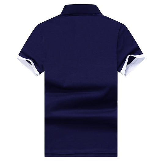 Polo Casual de Manga Corta con Solapa para Hombre - Image 5