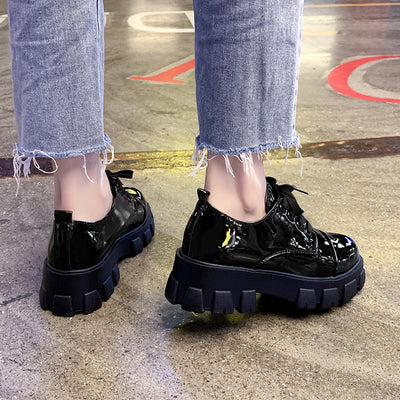 Zapatos de Cuero Retro Británico con Suela Acolchada - Estilo Versátil Clásico - Image 6