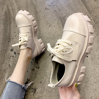 Zapatos de Cuero Retro Británico con Suela Acolchada - Estilo Versátil Clásico - Image 4