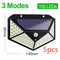 8LED Negro 1 Pieza