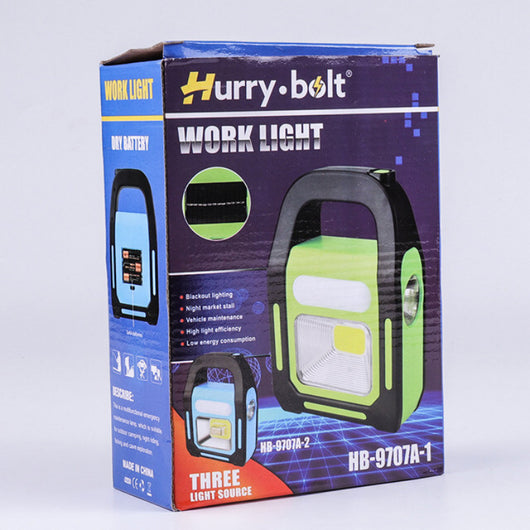 Linterna LED Solar COB Portátil para Trabajo y Camping - Image 3