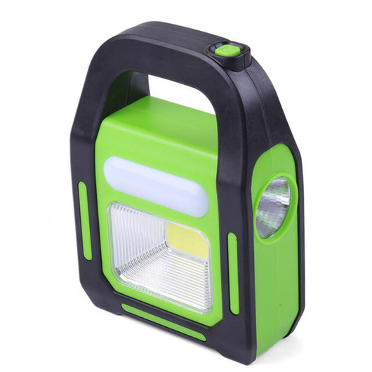 Linterna LED Solar COB Portátil para Trabajo y Camping