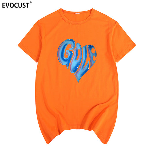 Playera Hip Hop Golf Wang Corazón Unisex - Estilo Urbano Casual - Image 5