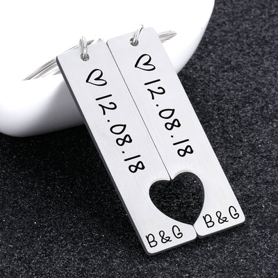 Llavero Personalizado para Parejas - Regalo Romántico Novio Novia - Image 17