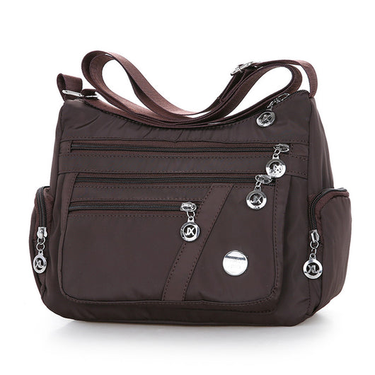 Bolso Mensajero Casual de Nylon con Múltiples Compartimentos - Image 15
