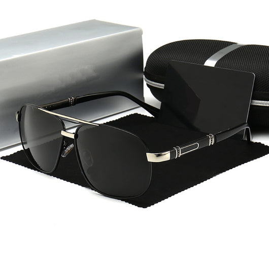 Gafas de Sol Polarizadas para Hombre con Montura Cuadrada - Image 4