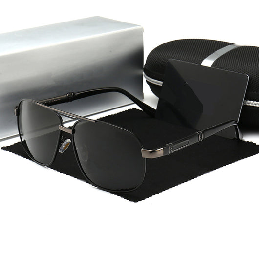Gafas de Sol Polarizadas para Hombre con Montura Cuadrada - Image 8
