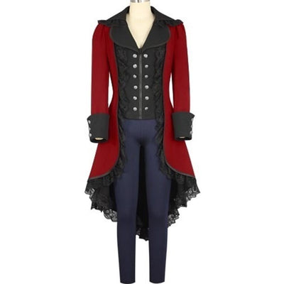 Chaqueta Gótica Victoriana Steampunk Negra para Mujer - Image 7