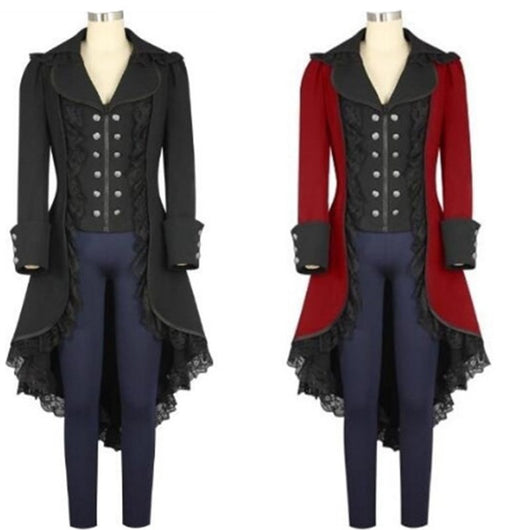 Chaqueta Gótica Victoriana Steampunk Negra para Mujer - Image 2