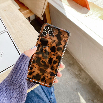 Funda Leopardo Ámbar Retro para Teléfono - Image 6