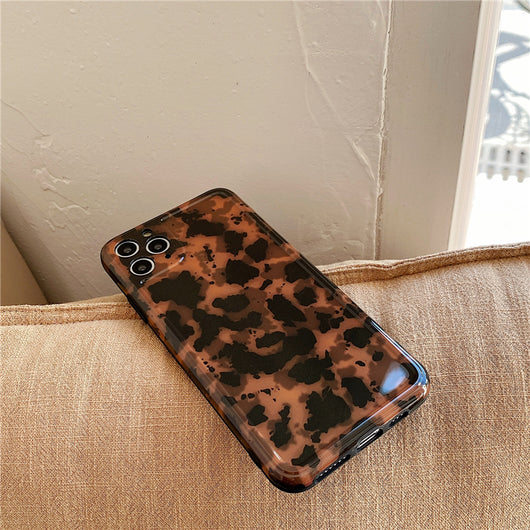 Funda Leopardo Ámbar Retro para Teléfono - Image 7