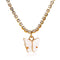 Pequeño Fresh Color Butterfly Necklace Blanco