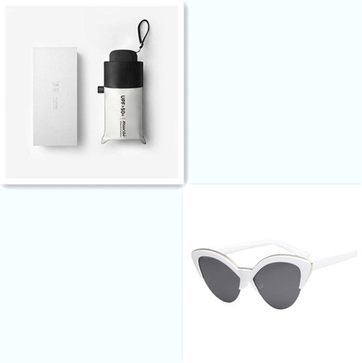 Purple cat-eye sunglasses with translucent frames and purple lenses, featuring a silver-tone accent. - Image 9