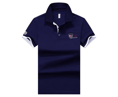Polo Casual de Manga Corta con Solapa para Hombre - Image 9