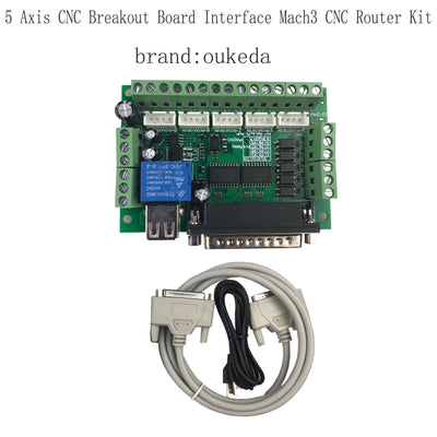 Tarjeta Controladora CNC 5 Ejes Mach3 para Router de Precisión - Image 8